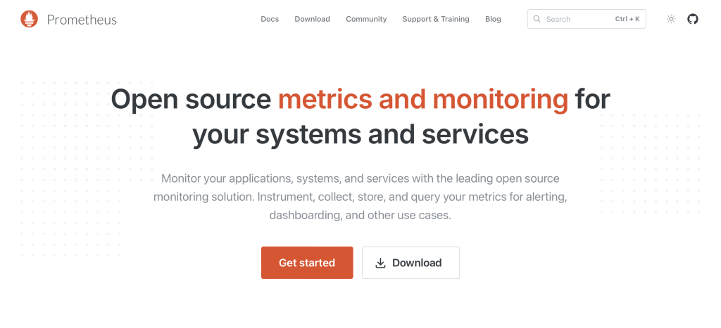 Kubernetes Monitoing Tools - Prometheus